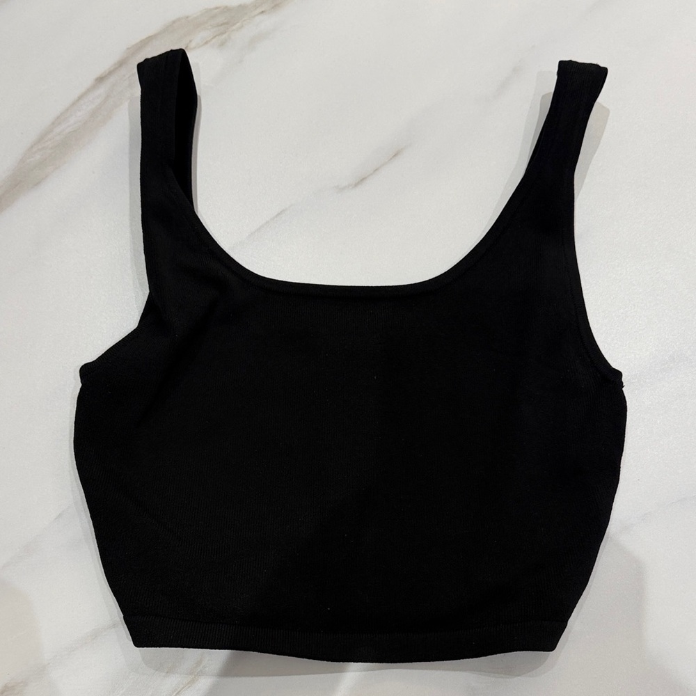 Babaton sculpt knit Cropped Tank Top